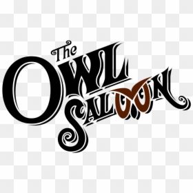 Owl Saloon Logo 2 Color - The Owl Saloon, HD Png Download - unplugged png