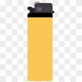 Encendedor Vector, HD Png Download - yellow fire png