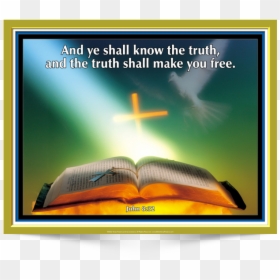 This Is The English Version Of Poster Design - Bible And Cross, HD Png Download - bible verses png