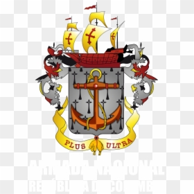 Escudo Armada Nacional De Colombia - Colombian Navy, HD Png Download - letras en png