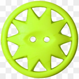 Button With Ten Pointed Star Inscribed In A Circle, - Circle, HD Png Download - star button png