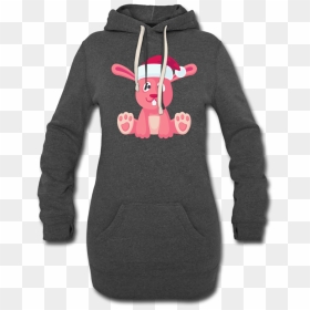 Hoodie, HD Png Download - black santa hat png