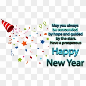 New Year Wishes Png Free Download - Graphic Design, Transparent Png - wishes png