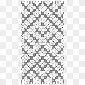 Normal Pattern - Intermediate Friendship Bracelet Pattern, HD Png Download - diagonal stripe pattern png
