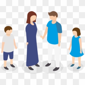 01 Icon, HD Png Download - child standing png
