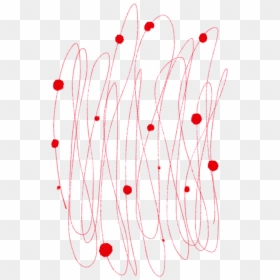 #abstract #decoration #lines #dots #red #texture #pencil - Art, HD Png Download - red abstract lines png
