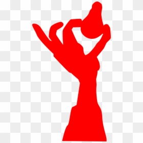 Clip Art, HD Png Download - red handprint png
