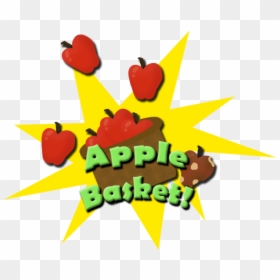 Illustration, HD Png Download - apple basket png