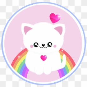 Bleed Area May Not Be Visible - Cartoon, HD Png Download - cute rainbow png