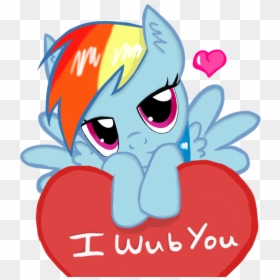 Rainbow Dash Cute, HD Png Download - cute rainbow png