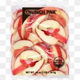 Sliced Apples In A Bag, HD Png Download - apple slices png