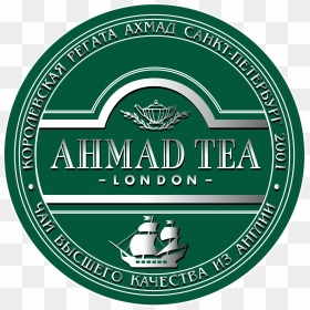 Ahmad Tea, HD Png Download - tea logo png