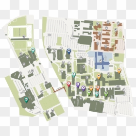 Mapa Do Campus - Mapa Da Pucrs, HD Png Download - predio png