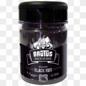 Brutus Temperos • Black Rub - Fumaça Em Pó, HD Png Download - fumaça branca png