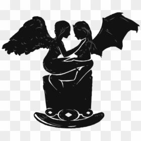Transparent Angel Devil Png - Illustration, Png Download - devil.png