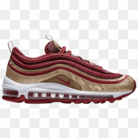 Nike Air Max 97 Black And White Anthracite Boys, HD Png Download - red blur png
