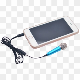 Smartphone, HD Png Download - karaoke microphone png