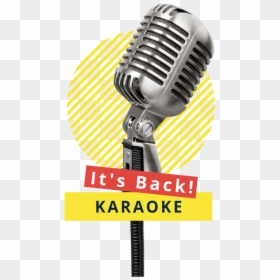 Background Announcement, HD Png Download - karaoke microphone png