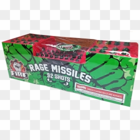 Image Of Rage Missiles 92 Shots - Box, HD Png Download - missles png
