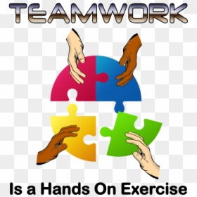 Teamwork - Cartoon, HD Png Download - banderin png