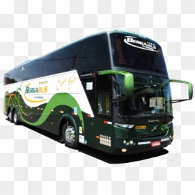 Double-decker Bus, HD Png Download - onibus png
