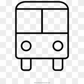 Bus Coloring Page - Onibus De Desenho Png, Transparent Png - onibus png