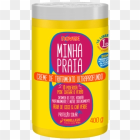 Novex Minha Praia, HD Png Download - beach drink png