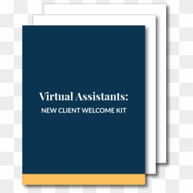 Virtual Assistant New Client Welcome Letter, HD Png Download - virtual assistant png