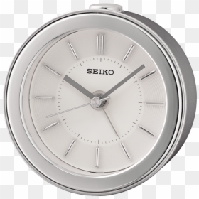 Reloj Seiko Despertador Qhe156s Silencioso Plateado - Alarm Clock, HD Png Download - despertador png