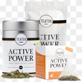 Active Power Organic Green Tea With Guaraná - Teatox, HD Png Download - guarana png