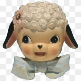 Figurine, HD Png Download - sheep head png