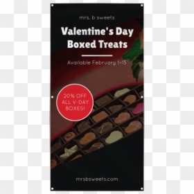 Valentine"s Day Candy Banner Template Preview - Chocolate, HD Png Download - valentines candy png