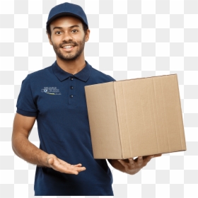 Package Delivery Guy Png, Transparent Png - package delivery png