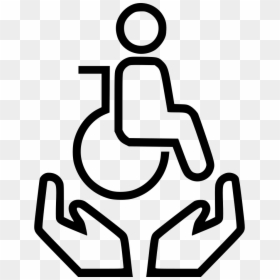 Disability Png Icon Hd , Png Download - Hand Drawn Wheelchair Png, Transparent Png - disability png