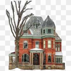 House, HD Png Download - victorian house png