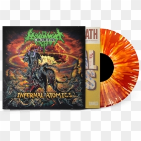 Stray From The Path Internal Atomics Vinyl, HD Png Download - brown splatter png