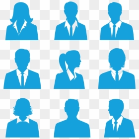 Presidente Vetor, HD Png Download - business people silhouette png
