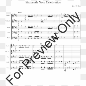 Product Thumbnail - Sheet Music, HD Png Download - sixteenth note png