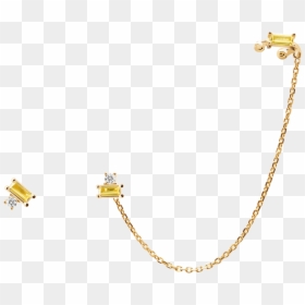 Maka Gold Earrings - Earring, HD Png Download - gold number 1 png