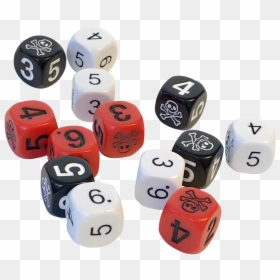 Dice Collection White Black Red - Dice Game, HD Png Download - dices png