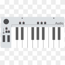 Musical Keyboard, HD Png Download - piano vector png