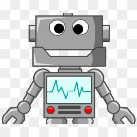 Robot Clipart, HD Png Download - piano vector png