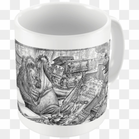 Mug, HD Png Download - pencil cup png
