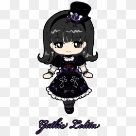 Thumb Image - Gothic Lolita Cute Art, HD Png Download - lolita png