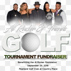 Al Rucker & Friends Golf Tournament - Speed Golf, HD Png Download - golf with friends png