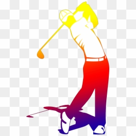 Golf Swing Clip Art, HD Png Download - golf with friends png