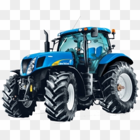 New Holland Tractor Png, Transparent Png - tractor clipart png