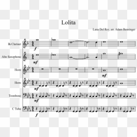 Zeze Piano Sheet Music, HD Png Download - lolita png