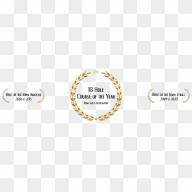 Gold Laurel Wreath Png, Transparent Png - golf with friends png