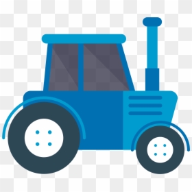 Illustration Tractor Png, Transparent Png - tractor clipart png